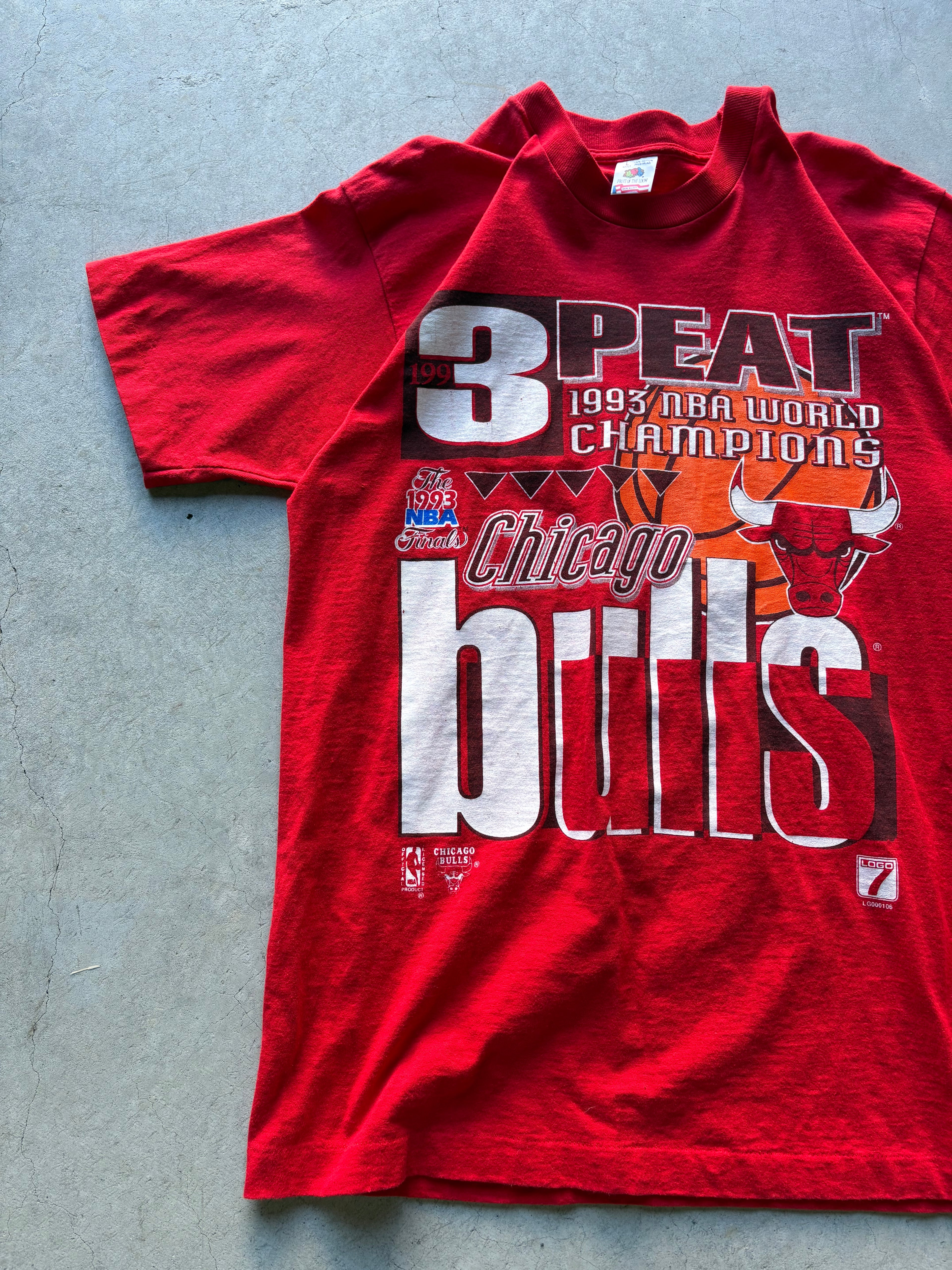 Chicago Bulls 1993 3-Peat Tee