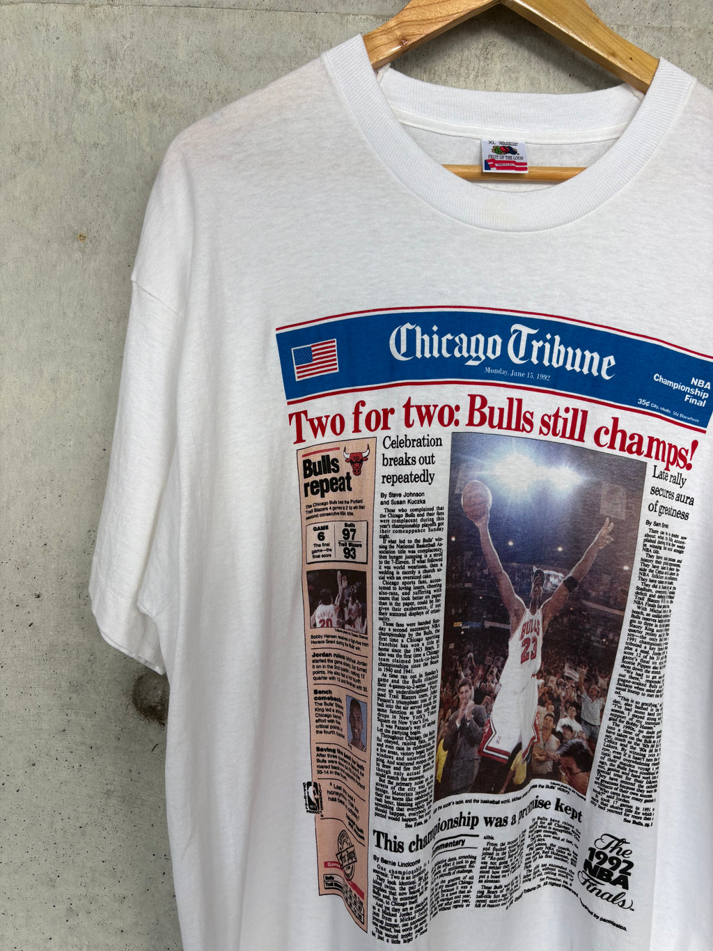 Chicago Bulls Chicago Tribune Tee