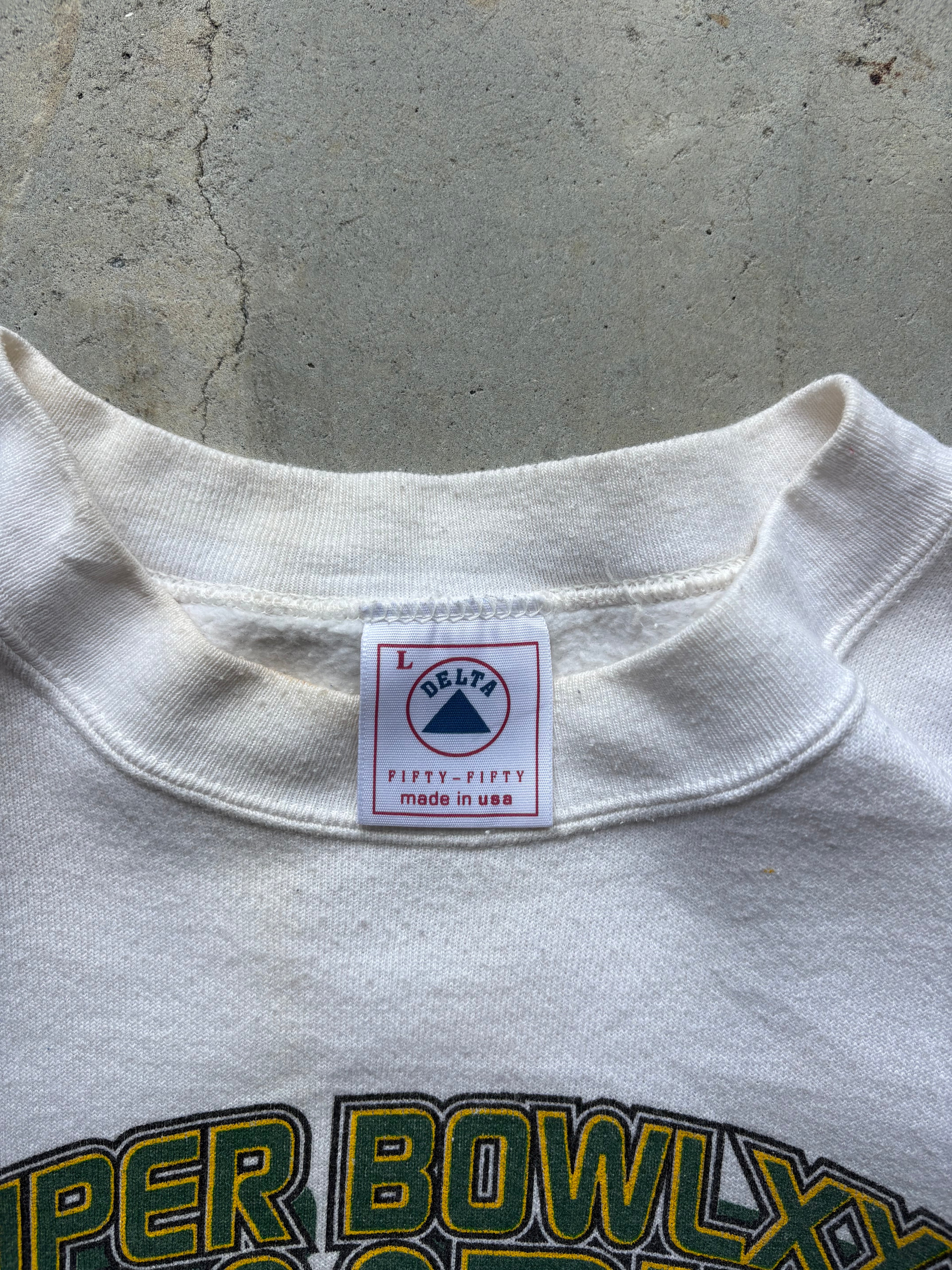 Green Bay Packers Super Bowl XXXI Champions Crewneck