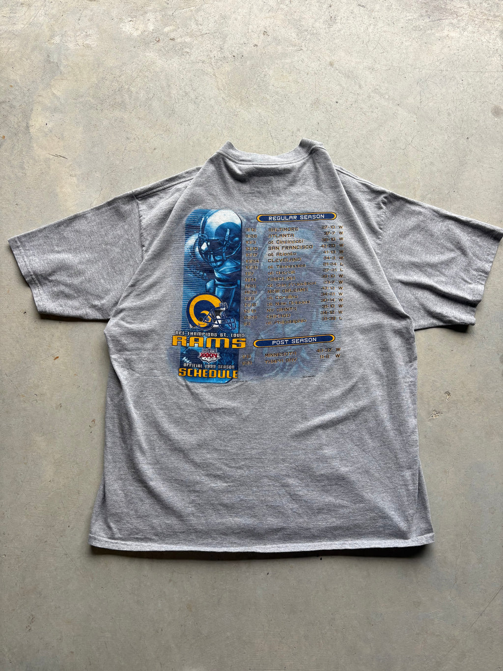 St. Louis Rams 1999 NFC Champions Tee