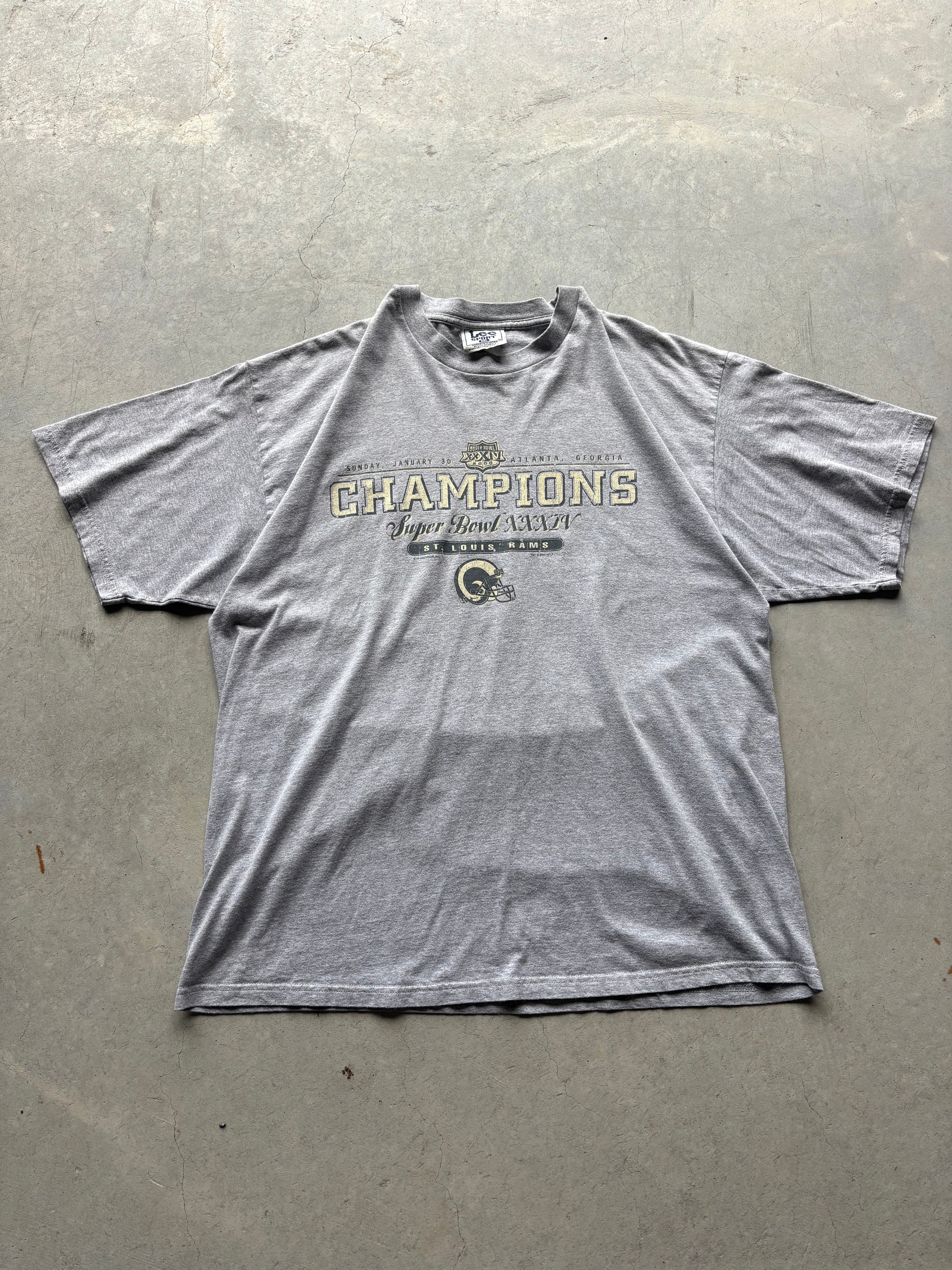 St. Louis Rams Super Bowl XXXIV Champions Tee