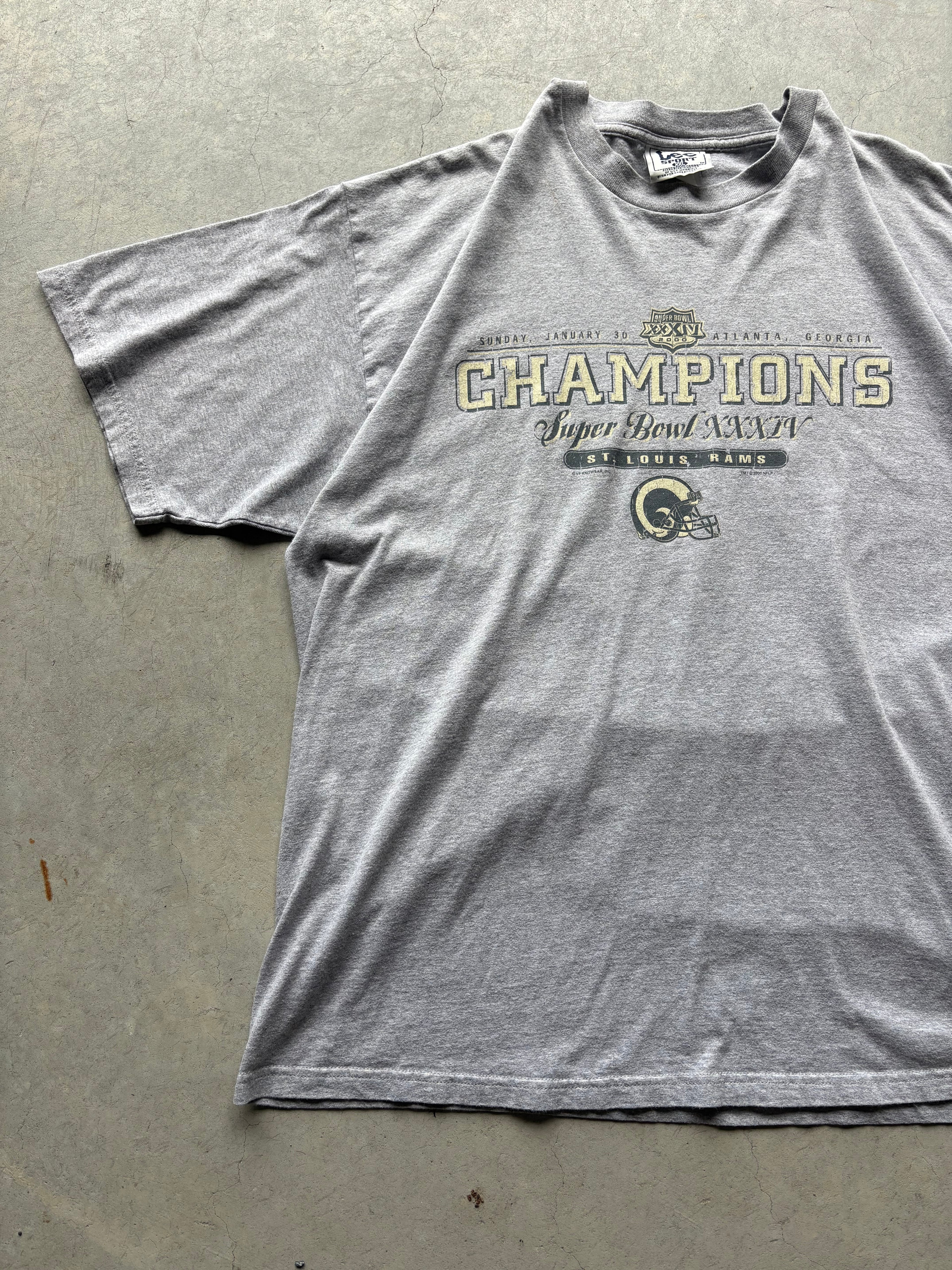 St. Louis Rams Super Bowl XXXIV Champions Tee